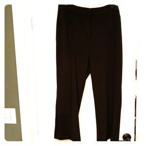 NWT Plus Size Cropped Suit Pants W/ Grommet Detail